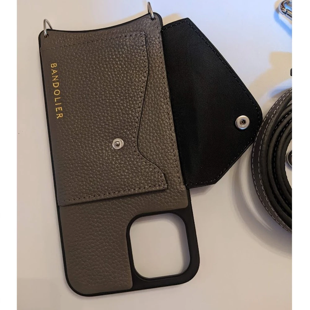 Bandolier 2021-22FW Plain Leather IPhone 13 IPhone 13 Mini IPhone 13 Pro For Women Sienna/silver X Iphone 13 Pro Max 5 Bandolier 2021-22FW Plain Leather IPhone 13 IPhone 13 Mini IPhone 13 Pro For Women Sienna/silver X Iphone 13 Pro Max - Image 5