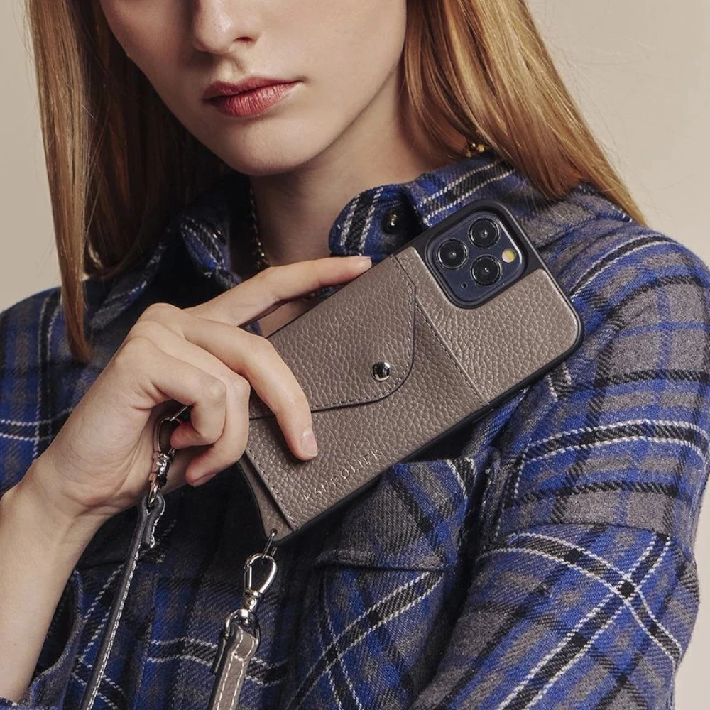 Bandolier 2021-22FW Plain Leather IPhone 13 IPhone 13 Mini IPhone 13 Pro For Women Sienna/silver X Iphone 13 Pro Max 9 Bandolier 2021-22FW Plain Leather IPhone 13 IPhone 13 Mini IPhone 13 Pro For Women Sienna/silver X Iphone 13 Pro Max - Image 9