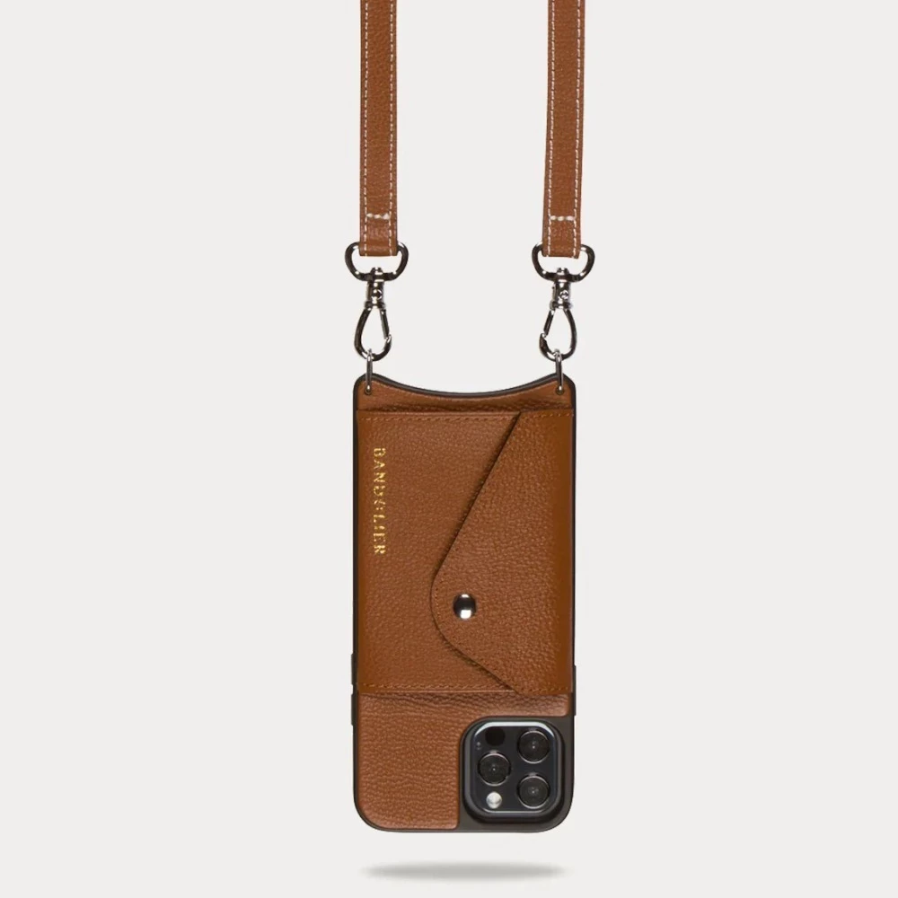Bandolier 2021-22FW Plain Leather IPhone 13 IPhone 13 Mini IPhone 13 Pro For Women Sienna/silver X Iphone 13 Pro Max 16 Bandolier 2021-22FW Plain Leather IPhone 13 IPhone 13 Mini IPhone 13 Pro For Women Sienna/silver X Iphone 13 Pro Max - Image 16