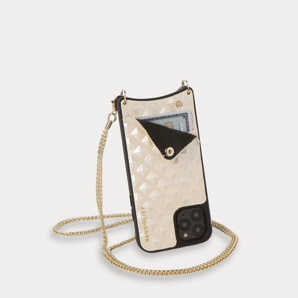 Bandolier Unisex Plain Leather IPhone 8 IPhone 8 Plus IPhone X For Women Creme/gold X Iphone Xs Max 15 Bandolier Unisex Plain Leather IPhone 8 IPhone 8 Plus IPhone X For Women Creme/gold X Iphone Xs Max - Image 15