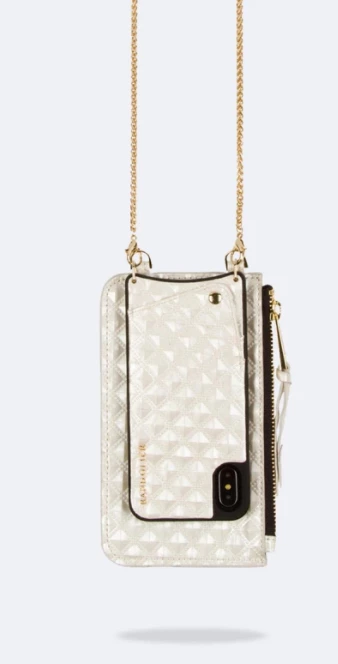 Bandolier Unisex Plain Leather IPhone 8 IPhone 8 Plus IPhone X For Women Creme/gold X Iphone Xs Max 16 Bandolier Unisex Plain Leather IPhone 8 IPhone 8 Plus IPhone X For Women Creme/gold X Iphone Xs Max - Image 16