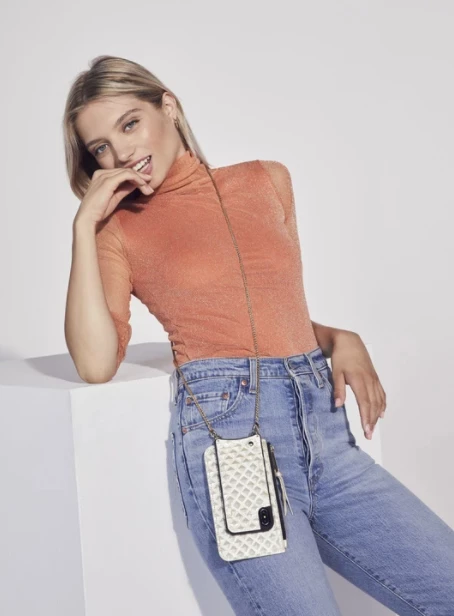 Bandolier Unisex Plain Leather IPhone 8 IPhone 8 Plus IPhone X For Women Creme/gold X Iphone Xs Max 17 Bandolier Unisex Plain Leather IPhone 8 IPhone 8 Plus IPhone X For Women Creme/gold X Iphone Xs Max - Image 17