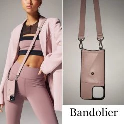 Bandolier Unisex Faux Fur Plain IPhone X IPhone XS IPhone XS Max For Women Mauve/silver X Iphone 12 Pro Max