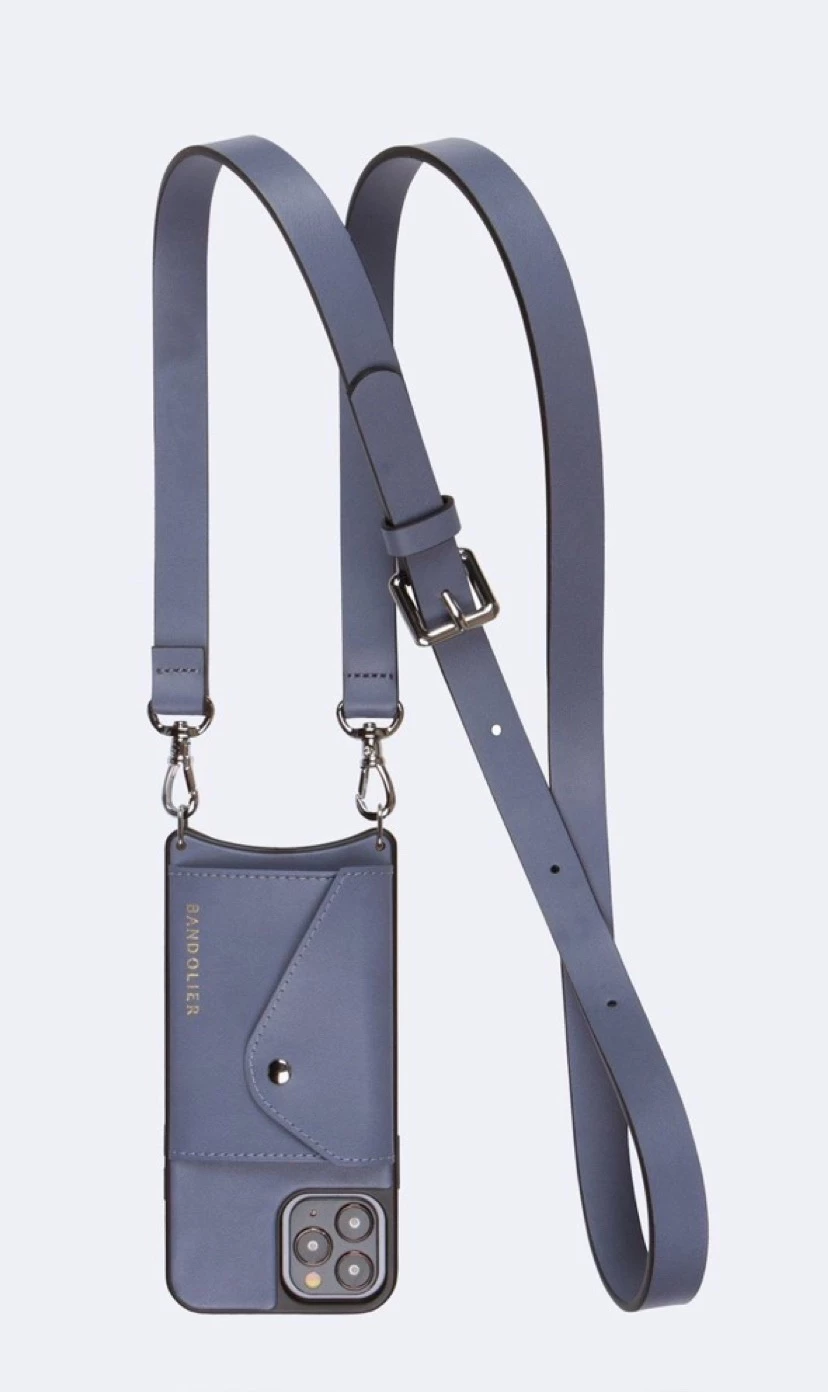 Bandolier Plain IPhone X IPhone XS IPhone XR Logo IPhone 11 Pro For Women Blue Smoke/silver X Phone 12 Mini 3 Bandolier Plain IPhone X IPhone XS IPhone XR Logo IPhone 11 Pro For Women Blue Smoke/silver X Phone 12 Mini - Image 3