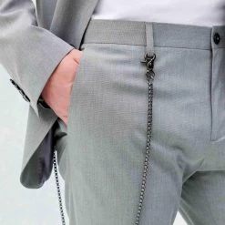 Bandolier Unisex Blended Fabrics Chain Plain Leather IPhone X For Men Black/pewter X Xs/x -Bandolier Online Shop org 4737