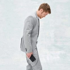 Bandolier Unisex Blended Fabrics Chain Plain Leather IPhone X For Men Black/pewter X Xs/x -Bandolier Online Shop org 4739