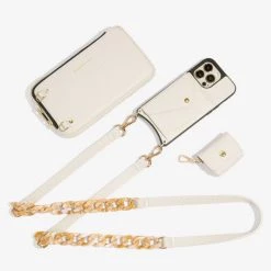 Bandolier Unisex Plain Leather Co-ord Logo IPhone 13 IPhone 13 Mini For Women Airpods Pro X Iphone 13 Pro Max -Bandolier Online Shop org 4742