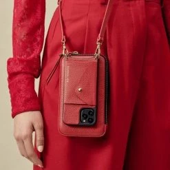 Bandolier 2020 Cruise Plain Leather Logo Metallic Smart Phone Cases For Women Mist Green/silver X One Size -Bandolier Online Shop org 4776