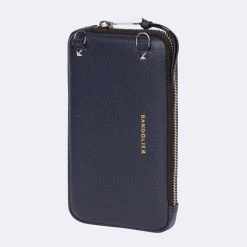 Bandolier 2020 Cruise Plain Leather Logo Metallic Smart Phone Cases For Women Mist Green/silver X One Size -Bandolier Online Shop org 4777