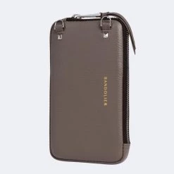 Bandolier 2020 Cruise Plain Leather Logo Metallic Smart Phone Cases For Women Mist Green/silver X One Size -Bandolier Online Shop org 4785