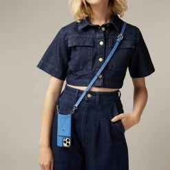 Bandolier Street Style Plain Leather Co-ord Logo IPhone 13 For Women Airpod 3 X Iphone 13 Pro -Bandolier Online Shop org 4808