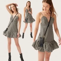 Bandolier Unisex Street Style Chain Plain Leather Co-ord Logo For Women Emma Black Gold X Iphone12 Pro Max -Bandolier Online Shop org 4835