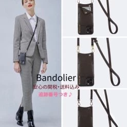 Bandolier Unisex Plain Leather IPhone 8 Plus IPhone X IPhone XS Logo For Women Black/gold X Iphone 13