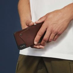 Bandolier Unisex Plain Leather IPhone 8 IPhone 8 Plus IPhone X For Men Black/pewter X Iphone 13 Pro -Bandolier Online Shop org 4859