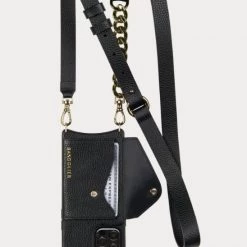 Bandolier Plain Leather Logo IPhone 13 IPhone 13 Mini IPhone 13 Pro For Women Black X Iphone13mini -Bandolier Online Shop org 4875