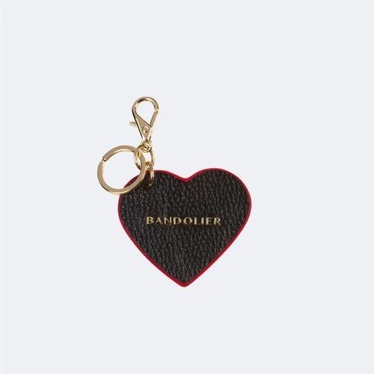 Bandolier 2020 SS Heart Unisex Street Style Plain Leather Logo For Women Black/pink/silver X One Size 2 Bandolier 2020 SS Heart Unisex Street Style Plain Leather Logo For Women Black/pink/silver X One Size - Image 2