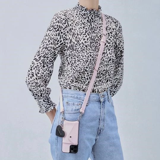 Bandolier 2020 SS Heart Unisex Street Style Plain Leather Logo For Women Black/pink/silver X One Size 11 Bandolier 2020 SS Heart Unisex Street Style Plain Leather Logo For Women Black/pink/silver X One Size - Image 11