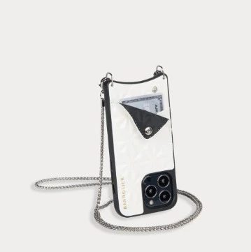 Bandolier Faux Fur Street Style Plain IPhone 13 IPhone 13 Pro For Women White Shilver X Iphone 13 Pro Max 5 Bandolier Faux Fur Street Style Plain IPhone 13 IPhone 13 Pro For Women White Shilver X Iphone 13 Pro Max - Image 5