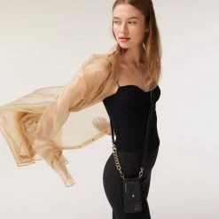 Bandolier Unisex Chain Plain Leather Logo IPhone 13 IPhone 13 Mini For Women Black/gold+1000 X Iphone 13 23 Bandolier Unisex Chain Plain Leather Logo IPhone 13 IPhone 13 Mini For Women Black/gold+1000 X Iphone 13 -Bandolier Online Shop org 4999