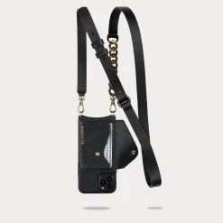 Bandolier Unisex Chain Plain Leather Logo IPhone 13 IPhone 13 Mini For Women Black/gold+1000 X Iphone 13 26 Bandolier Unisex Chain Plain Leather Logo IPhone 13 IPhone 13 Mini For Women Black/gold+1000 X Iphone 13 -Bandolier Online Shop org 5002