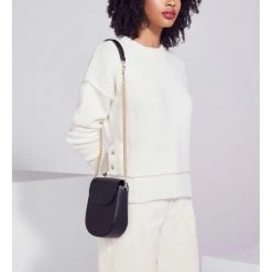 Bandolier Chain Plain Leather Co-ord Logo IPhone 13 IPhone 13 Mini For Women Black/gold X Iphone 13 -Bandolier Online Shop org 5027