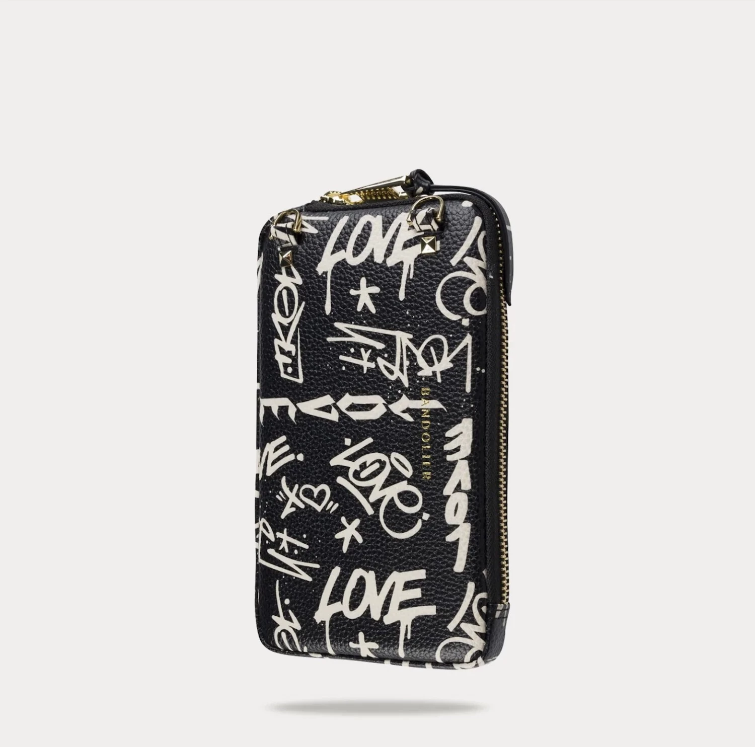 Bandolier Unisex Street Style Plain Leather Co-ord Logo IPhone 13 For Women Love Print/gold X Iphone 13 Mini 14 Bandolier Unisex Street Style Plain Leather Co-ord Logo IPhone 13 For Women Love Print/gold X Iphone 13 Mini - Image 14