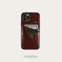Bandolier 2019-20FW Plain Leather IPhone 8 IPhone 8 Plus IPhone X IPhone XS For Men Wine/pewter X Xs Max -Bandolier Online Shop org 5055