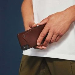 Bandolier 2019-20FW Plain Leather IPhone 8 IPhone 8 Plus IPhone X IPhone XS For Men Wine/pewter X Xs Max -Bandolier Online Shop org 5057