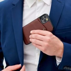 Bandolier 2019-20FW Plain Leather IPhone 8 IPhone 8 Plus IPhone X IPhone XS For Men Wine/pewter X Xs Max -Bandolier Online Shop org 5070