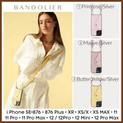 Bandolier 2020 Cruise Leather IPhone 8 IPhone 8 Plus IPhone X IPhone XS For Women ①primrose/silver X Iphone 876 Plus