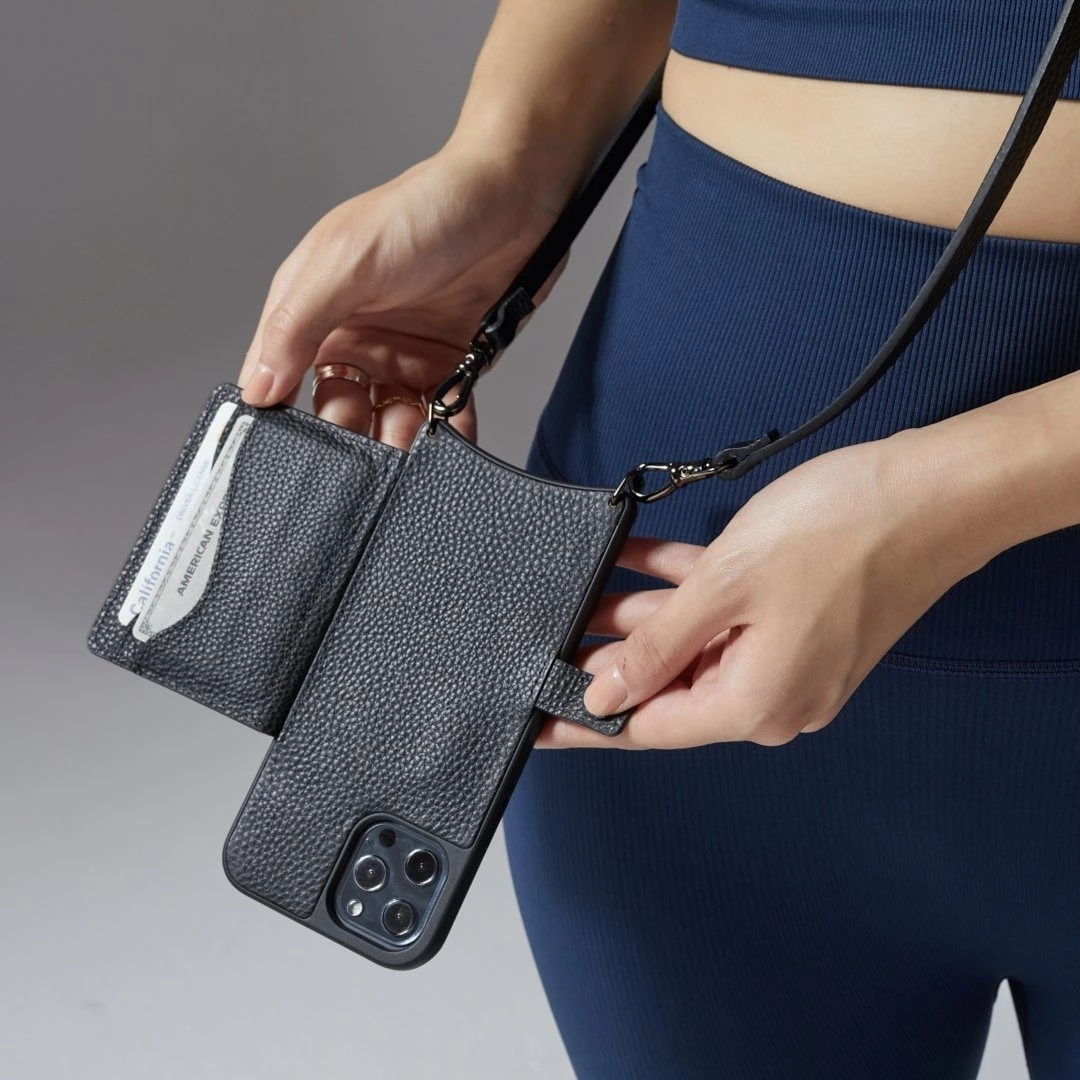 Bandolier 2021 SS Plain Leather Logo IPhone 13 IPhone 13 Pro IPhone 13 Pro Max For Women Black/pewter X Iphone 13 Pro Max 11 Bandolier 2021 SS Plain Leather Logo IPhone 13 IPhone 13 Pro IPhone 13 Pro Max For Women Black/pewter X Iphone 13 Pro Max - Image 11