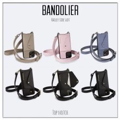 Bandolier Street Style Plain IPhone 8 IPhone 8 Plus IPhone X IPhone XS For Women Mauve/silver X Iphone 12/12 Pro