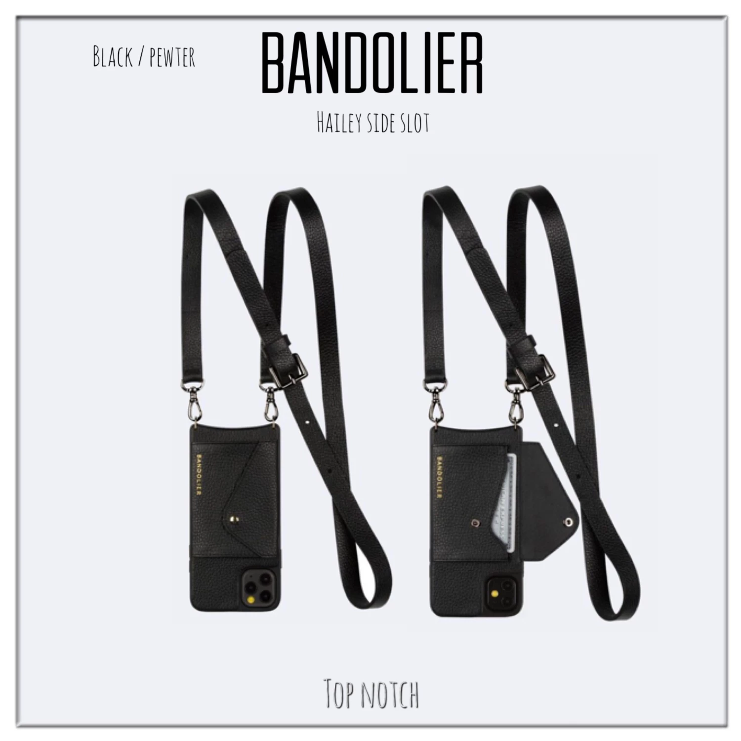 Bandolier Street Style Plain IPhone 8 IPhone 8 Plus IPhone X IPhone XS For Women Mauve/silver X Iphone 12/12 Pro 5 Bandolier Street Style Plain IPhone 8 IPhone 8 Plus IPhone X IPhone XS For Women Mauve/silver X Iphone 12/12 Pro - Image 5