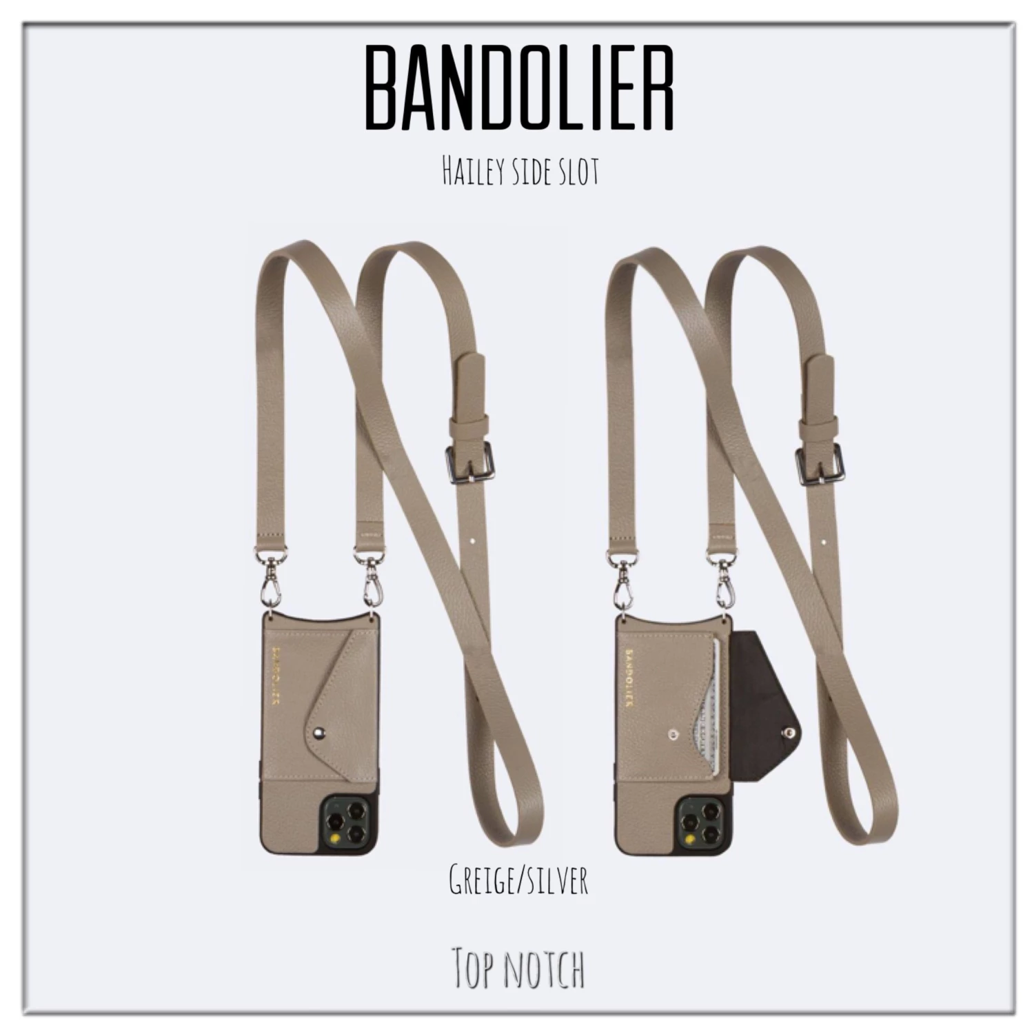 Bandolier Street Style Plain IPhone 8 IPhone 8 Plus IPhone X IPhone XS For Women Mauve/silver X Iphone 12/12 Pro 13 Bandolier Street Style Plain IPhone 8 IPhone 8 Plus IPhone X IPhone XS For Women Mauve/silver X Iphone 12/12 Pro - Image 13