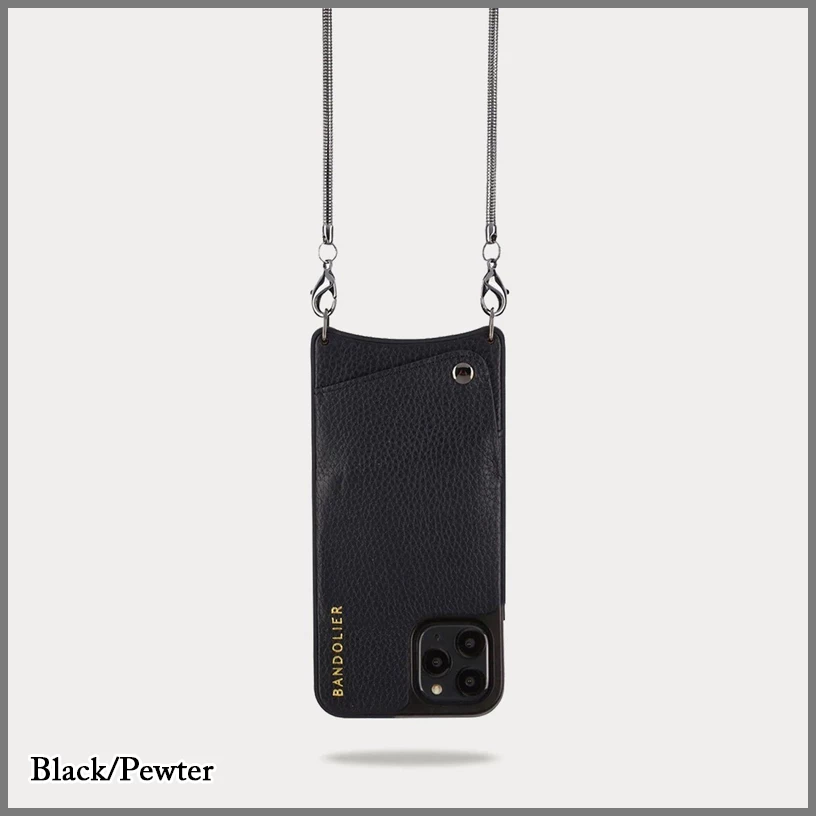 Bandolier 2021 SS Street Style Plain Leather IPhone 8 IPhone 8 Plus IPhone X For Women Black/gold X Iphone 876 Plus 9 Bandolier 2021 SS Street Style Plain Leather IPhone 8 IPhone 8 Plus IPhone X For Women Black/gold X Iphone 876 Plus - Image 9