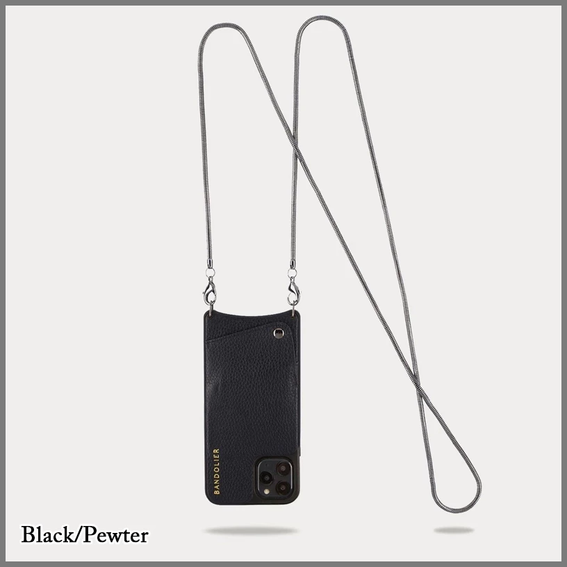 Bandolier 2021 SS Street Style Plain Leather IPhone 8 IPhone 8 Plus IPhone X For Women Black/gold X Iphone 876 Plus 10 Bandolier 2021 SS Street Style Plain Leather IPhone 8 IPhone 8 Plus IPhone X For Women Black/gold X Iphone 876 Plus - Image 10