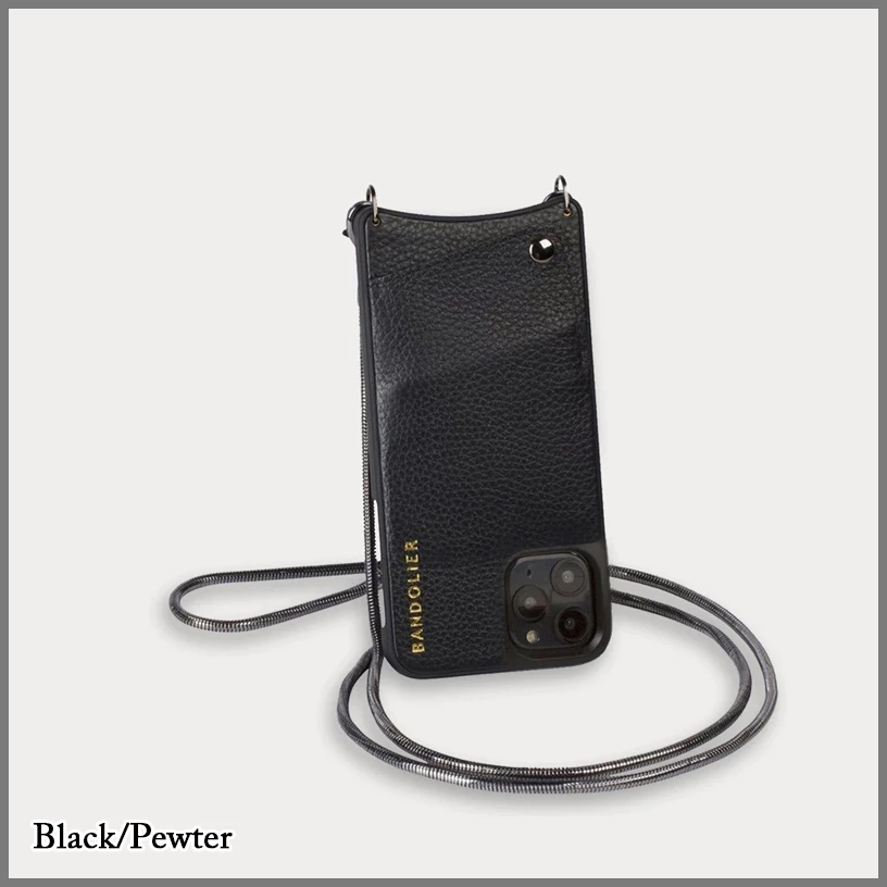 Bandolier 2021 SS Street Style Plain Leather IPhone 8 IPhone 8 Plus IPhone X For Women Black/gold X Iphone 876 Plus 12 Bandolier 2021 SS Street Style Plain Leather IPhone 8 IPhone 8 Plus IPhone X For Women Black/gold X Iphone 876 Plus - Image 12