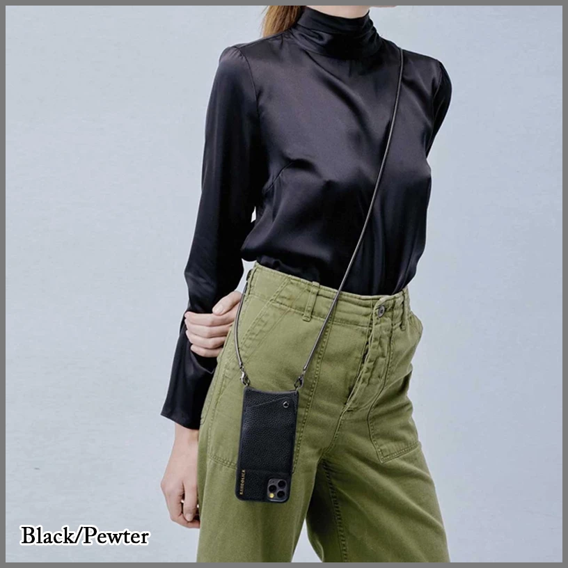 Bandolier 2021 SS Street Style Plain Leather IPhone 8 IPhone 8 Plus IPhone X For Women Black/gold X Iphone 876 Plus 13 Bandolier 2021 SS Street Style Plain Leather IPhone 8 IPhone 8 Plus IPhone X For Women Black/gold X Iphone 876 Plus - Image 13