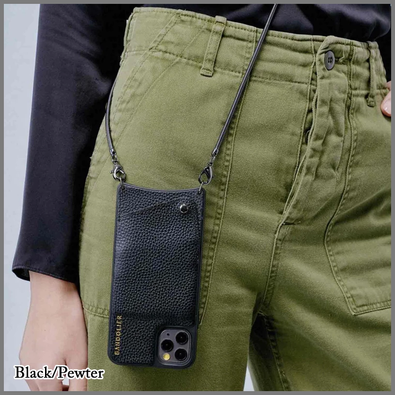 Bandolier 2021 SS Street Style Plain Leather IPhone 8 IPhone 8 Plus IPhone X For Women Black/gold X Iphone 876 Plus 14 Bandolier 2021 SS Street Style Plain Leather IPhone 8 IPhone 8 Plus IPhone X For Women Black/gold X Iphone 876 Plus - Image 14