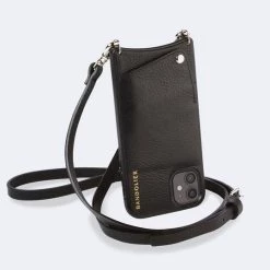 Bandolier EMMA 2020 Cruise Plain Leather IPhone 8 IPhone 8 Plus IPhone X IPhone XS Logo For Women Black/pewter X Iphone 678 Plus -Bandolier Online Shop org 5184