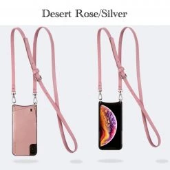 Bandolier EMMA 2020 Cruise Plain Leather IPhone 8 IPhone 8 Plus IPhone X IPhone XS Logo For Women Black/pewter X Iphone 678 Plus -Bandolier Online Shop org 5196