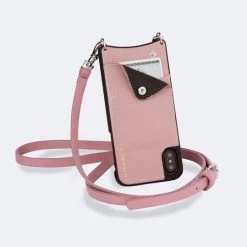 Bandolier EMMA 2020 Cruise Plain Leather IPhone 8 IPhone 8 Plus IPhone X IPhone XS Logo For Women Black/pewter X Iphone 678 Plus -Bandolier Online Shop org 5197