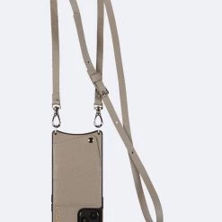 Bandolier EMMA Plain Leather IPhone 8 Plus IPhone X IPhone XS IPhone XS Max For Women Greige/silver X Iphone 12 Pro Max -Bandolier Online Shop org 5200