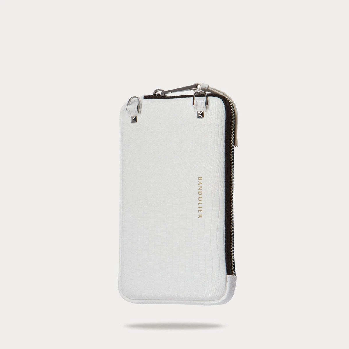 Bandolier 2022-23FW Chain Plain Leather Co-ord Logo IPhone 13 IPhone 13 Pro For Women White/silver X Iphone 12 Pro Max 7 Bandolier 2022-23FW Chain Plain Leather Co-ord Logo IPhone 13 IPhone 13 Pro For Women White/silver X Iphone 12 Pro Max - Image 7