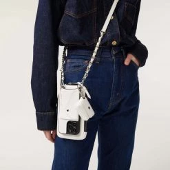 Bandolier 2022-23FW Chain Plain Leather Co-ord Logo IPhone 13 IPhone 13 Pro For Women White/silver X Iphone 12 Pro Max 21 Bandolier 2022-23FW Chain Plain Leather Co-ord Logo IPhone 13 IPhone 13 Pro For Women White/silver X Iphone 12 Pro Max -Bandolier Online Shop org 5229