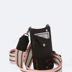 Bandolier Unisex Plain Leather Co-ord IPhone 8 IPhone 8 Plus IPhone X For Women Pink/white/silver X Iphone Xs Max -Bandolier Online Shop org 5235