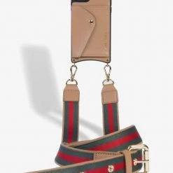 Bandolier Unisex Plain Leather Co-ord IPhone 8 IPhone 8 Plus IPhone X For Women Pink/white/silver X Iphone Xs Max -Bandolier Online Shop org 5242