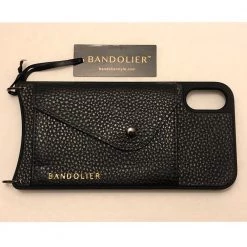 Bandolier 2019-20FW Plain IPhone 8 IPhone 8 Plus IPhone X IPhone XS For Women Black/gold X Iphone 12promax -Bandolier Online Shop org 5256