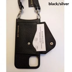 Bandolier 2019-20FW Plain IPhone 8 IPhone 8 Plus IPhone X IPhone XS For Women Black/gold X Iphone 12promax -Bandolier Online Shop org 5269