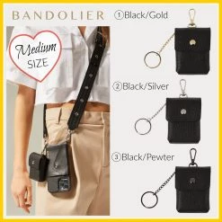 Bandolier 2022 SS Logo Tech Accessories For Women ③black/pewter X One Size